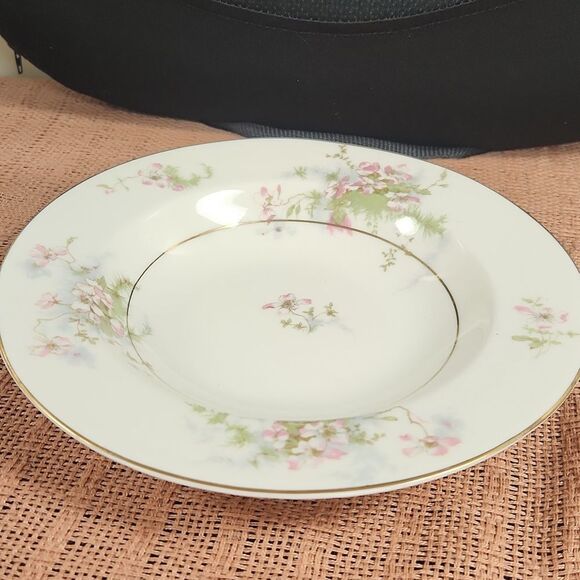 Theodore Haviland Apple Blossom Floral Soup Bowl - Picture 1 of 4